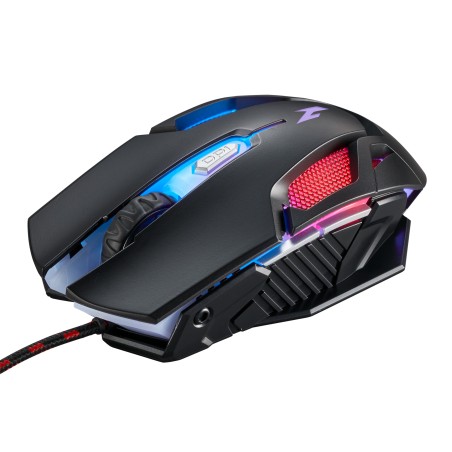 Acer Nitro Gaming NMW200 Black Optical Wired Mouse - Precision, Speed & Comfort for Gamers!